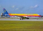 2000 Air Jamaica A320 Postcard