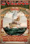 1889 La Veloce Navigazione Italiana A Vapore Genova
