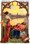 1890 Chemins De Fer d'Orleans et du Midi. Syndicat D'Initiative De Toulouse