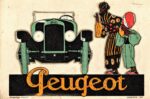 1923 Peugeot Postcard