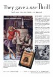 1930 They gave a new Thrill. Old Gold & Marilyn Miller