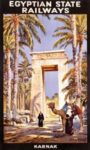 1935 Egyptian State Railways. Karnak