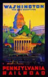 1935 Washington. The City Beautiful. Pennsylvania Railroad