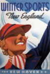1937 Winter Sports. New England. The New Haven R.R.