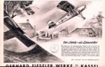 1941 Der Storch asl Lebensretter. Gerhard Fieseler Werke