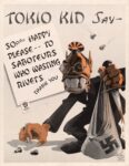 1942 Tokio Kid Say - So.o.o.o Happy Please -- To Saboteurs Who Wasting Rivets Thank You