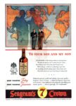 1944 To Your Son And My Son. Seagram’s 7 Crown