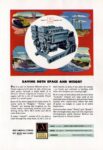 1945 GM Diesel Power. Saving Both Space And Weight