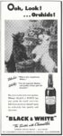 1946 Ooh, Look! ... Orchids!. 'Black & White' The Scotch with Character