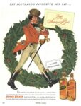 1951 Let Scotland's Favourite Son Say... The Season's Best. Johnnie Walker