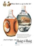 1951 When there's a nip in the Air! Don't be a Vague... say Haig & Haig