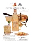 1952 Now Gin has Come of Age... Seagram's Gin. As Modern as Tomorrow