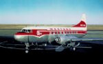 1952 Western Airlines Convair 240 Postcard N8408H