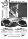 1953 BOAC World Leader in Air Travel. World's First Jetliner Comet