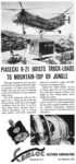 1953 Piasecki H-21 Hoists Truck-Loads To Mountain-Top Or Jungle. Camloc