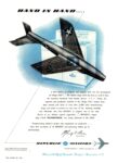 1953 Republic F-84F Thunderstreak. Hand In Hand…