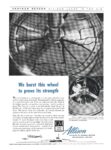 1953 We bust this wheel to prove its strength. Allison