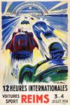 1954 12 Heures Internationales Voitures Sport Reims
