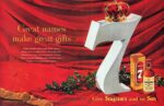 1954 Great names make great gifts. Give Seagram’s and be Sure