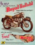 1954 Royal Enfield Meteor 700 1954 again takes the spotlight! with the world's Finest 'Big-Twin'