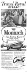 1954 Travel Royal Fly BOAC. The Monarch No Extra Fare