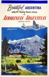 1955 Beautiful Argentina only 27 flying hours away via Aerolineas Argentinas