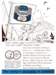 1955 Labatt's Light Pilsener Dry. The swing is definitely to Labatt's