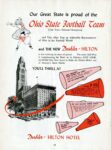 1955 Our Great State is proud of the Ohio State Football Team and The New Deshler - Hilton