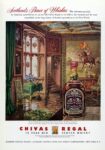1956 Scotland’s Prince of Whiskies. Chivas Regal