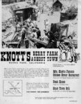 1959 Knott's Berry Farm & Ghost Town. Buena Park, California