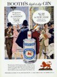 1960 Booth's high & dry Gin