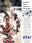 1960 Caribbean sights begin with BOAC flights