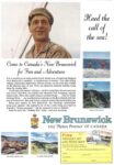1961 Heed the call of the sea! Come to Canada's New Brunswick for Fun and Adventure