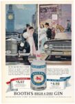 1962 Ask the man who’s been to London! Booth’s High & Dry Gin