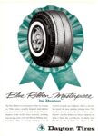 1962 Blue Ribbon Masterpiece by Dayton. Dayton Tires