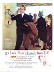 1964 When a cigarette means a lot... get Lost More pleasure from L&M