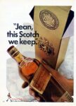 1966 'Jean, this Scotch we keep'. Johnnie Walker Red