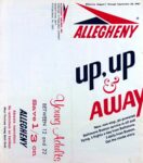 1967 Allegheny Airlines Timetable Cover