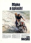 1967 Suzuki solo. Make a splash!