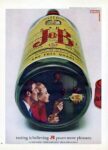 1967 tasting is believing J&B pours more pleasure