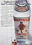 1968 England is England. And 'London Dry' is anywhere. Beefeater