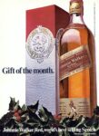 1968 Gift of the month. Johnnie Walker Red, world's best selling Scotch