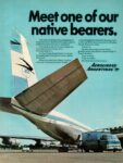 1969 Meet one of our native bearers. Aerolíneas Argentinas