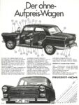 1969 Peugeot 404. Der ohne-Aufpreis-Wagen