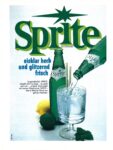 1969 Sprite eisklar herb und glitzernd frisch