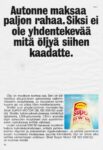 1970 Autonne maksaa paljon rahaa. Siksi ei ole yhdentelevää mitä öljyä siihen kaadatte. Shell