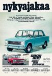 1970 Fiat 124. Nykyajakaa