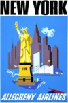1970 New York. Allegheny Airlines