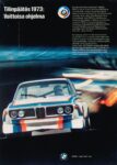 1973 BMW - ajamisen iloa. Tilinpäätös 1973. Voittoisa ohjelma