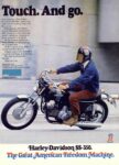 1973 Harley-Davidson SS-350. Touch. And go